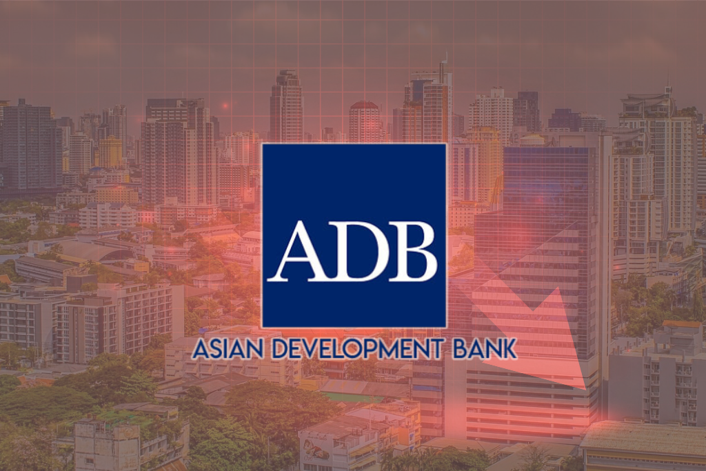 ADB หั่นคาดการณ์ GDP ไทย ปี 2025-2026 โตลดลง