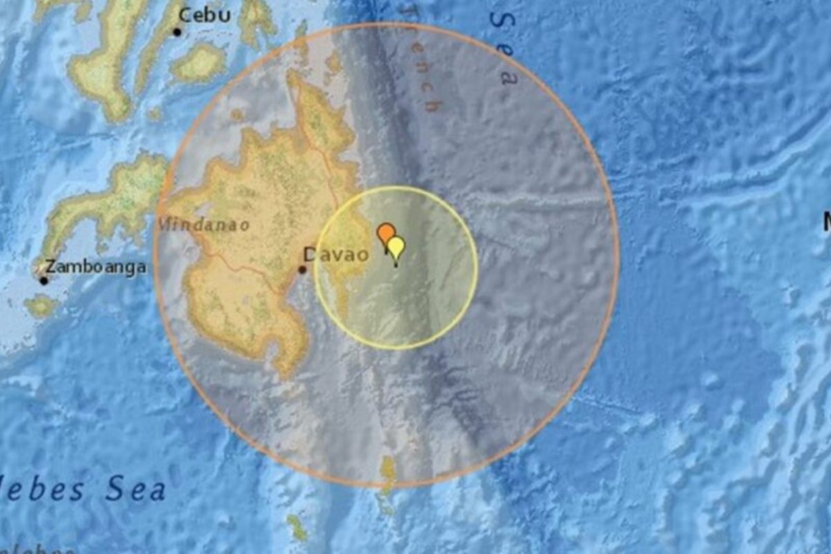 แผ่นดินไหวรุนแรงขนาด 7.6 นอกชายฝั่งฟิลิปปินส์ ประกาศเตือนภัยสึนามิ