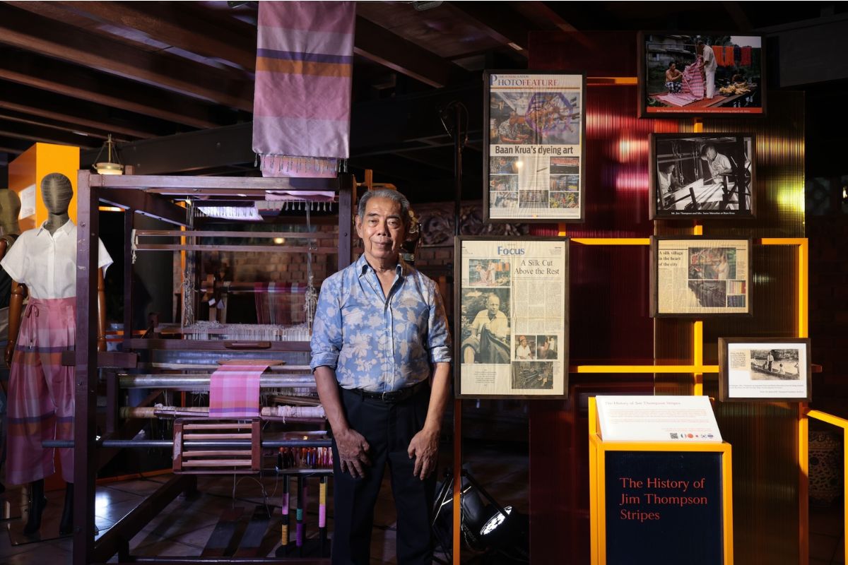 “Jim Thompson X Baan Krua” สานต่อมรดกการทอจาก “ชุมชนบ้านครัว”