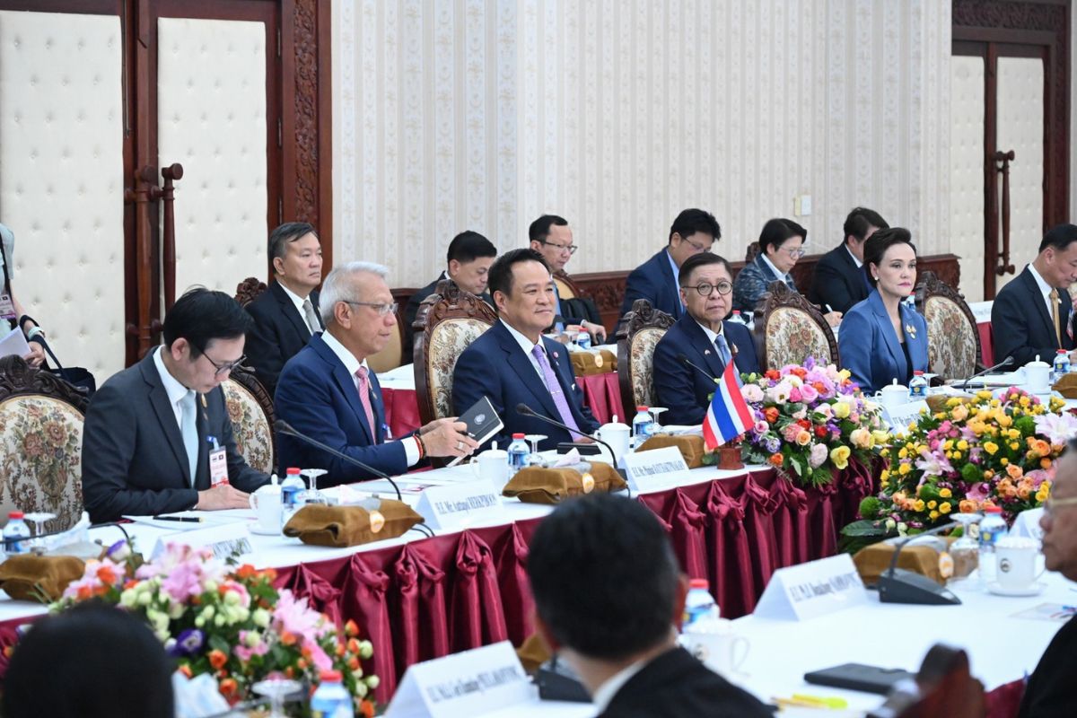 อนุทิน-พิพัฒน์ กระชับสัมพันธ์ไทย-ลาวรอบด้าน ดันคมนาคม พลังงาน และเศรษฐกิจภูมิภาค