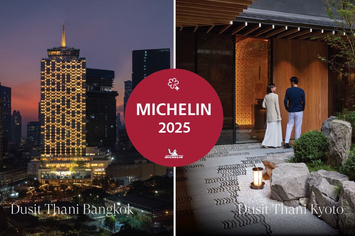 ดุสิตธานี คว้า Michelin Key สองโรงแรมเรือธง พร้อมกวาดรางวัลระดับโลก