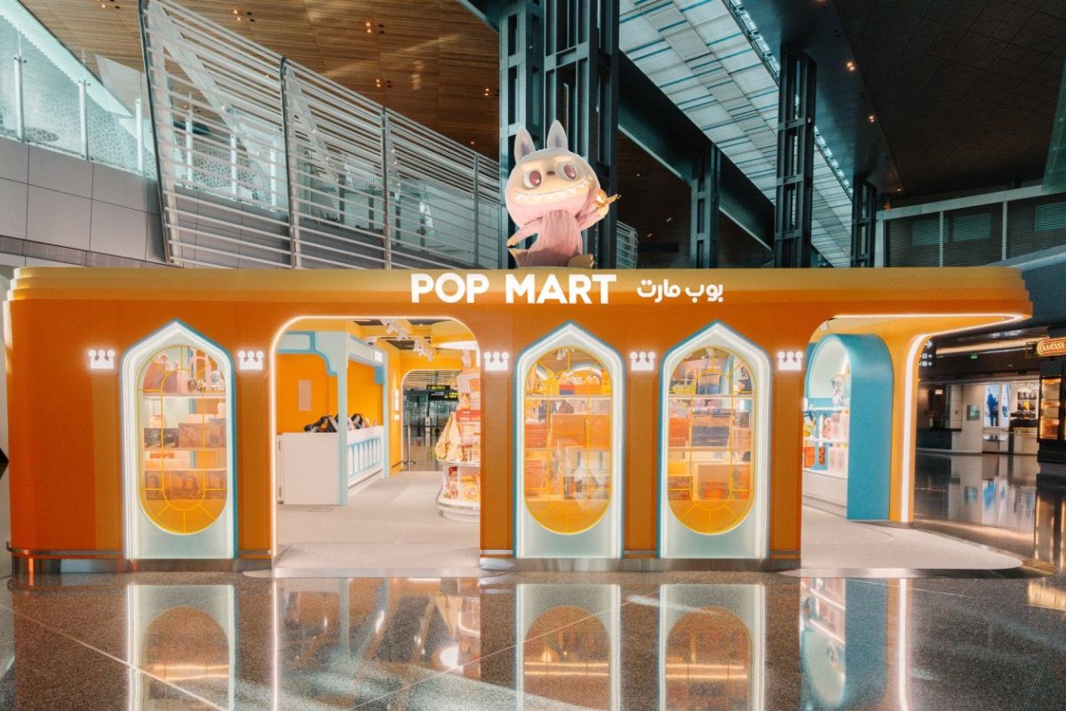 กาตาร์ ดิวตี้ฟรี เปิดตัว POP MART สาขาแรกในตะวันออกกลาง ที่สนามบินฮาหมัด