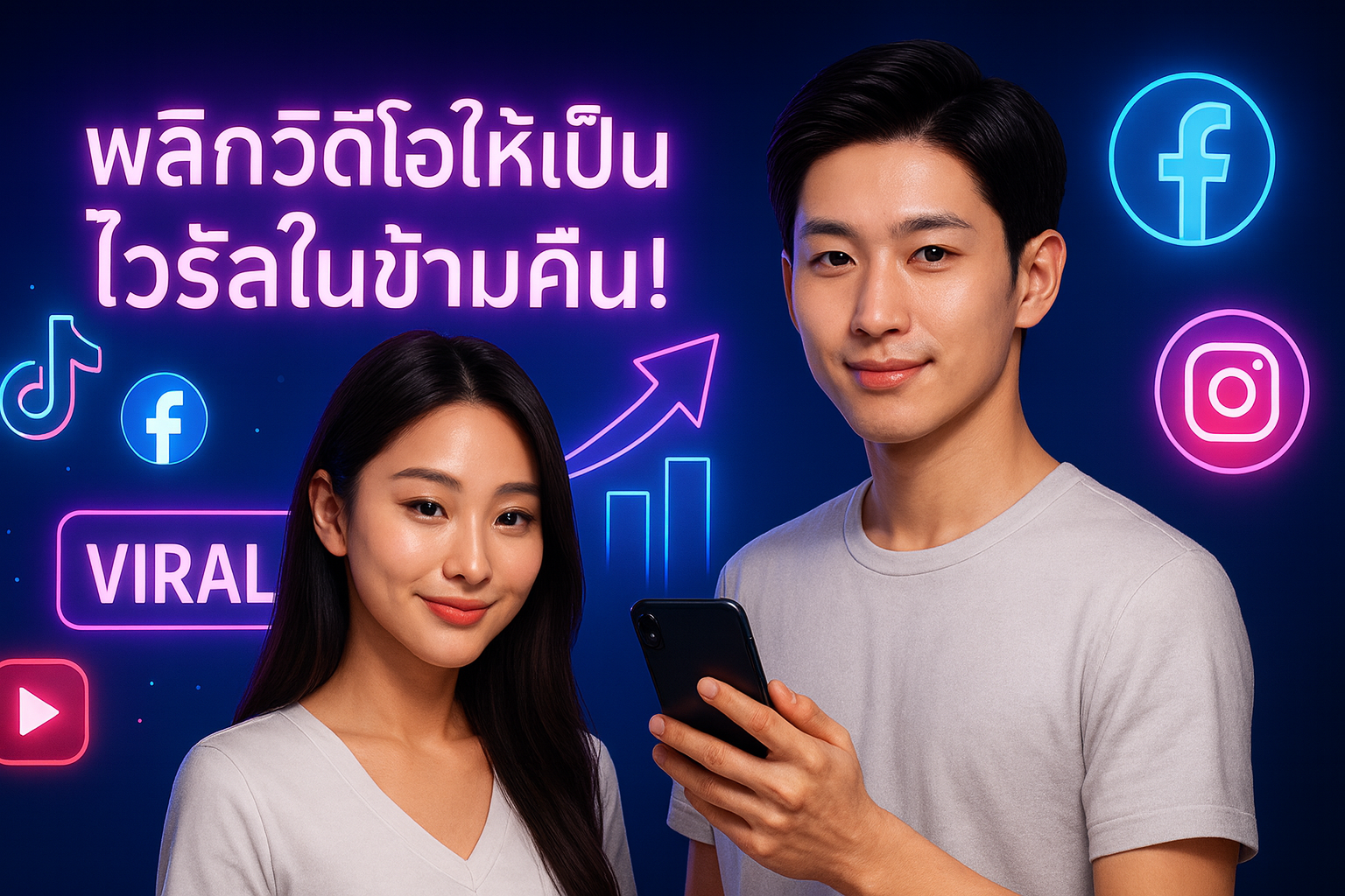 กลยุทธ์ปั้นวิดีโอไวรัล ยอดวิวพุ่งข้ามคืน!