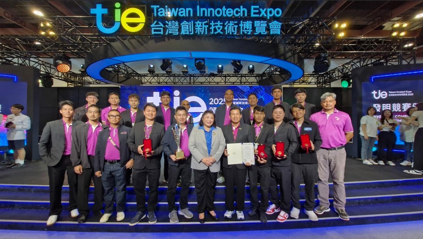 PEA คว้า 6 รางวัลนวัตกรรมนเวทีนานาชาติ TIE 2025 ที่ไต้หวัน
