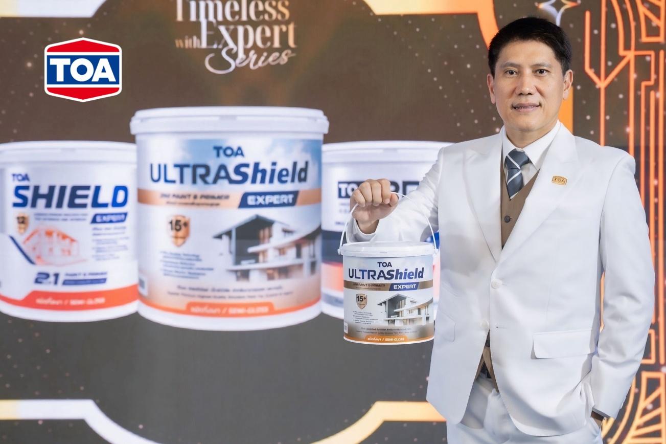 TOA เปิดตัวสีพร้อมใช้ 2in1 ‘EXPERT SERIES’ ทนสูงสุด 15 ปี รายแรกของไทย