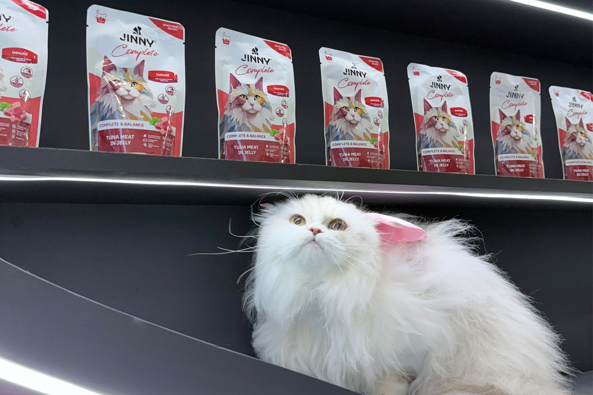CPF รีแบรนด์อาหารแมว JINNY ชิงเค้กตลาดสัตว์เลี้ยง 5 หมื่นล้าน
