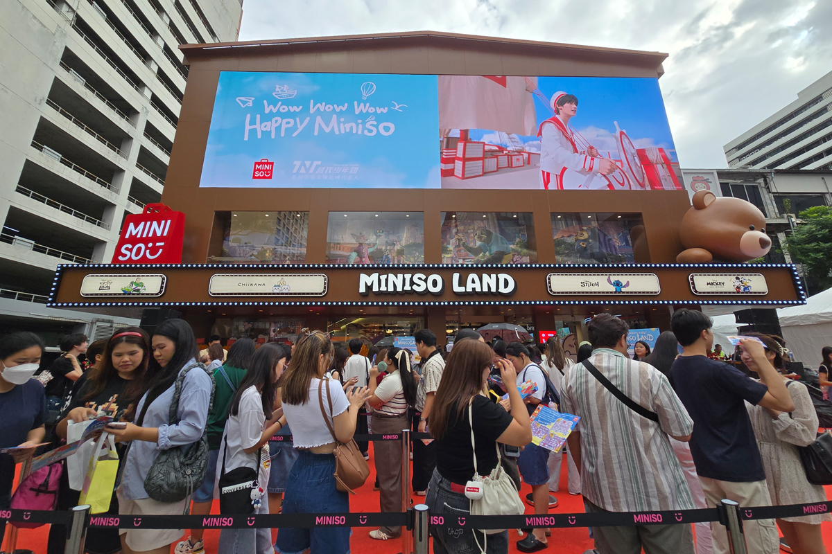 MINISO กางยุทธศาสตรใหม่ โฟกัสสินค้าลิขสิทธิ์ชิงผู้นำร้านไลฟ์สไตล์