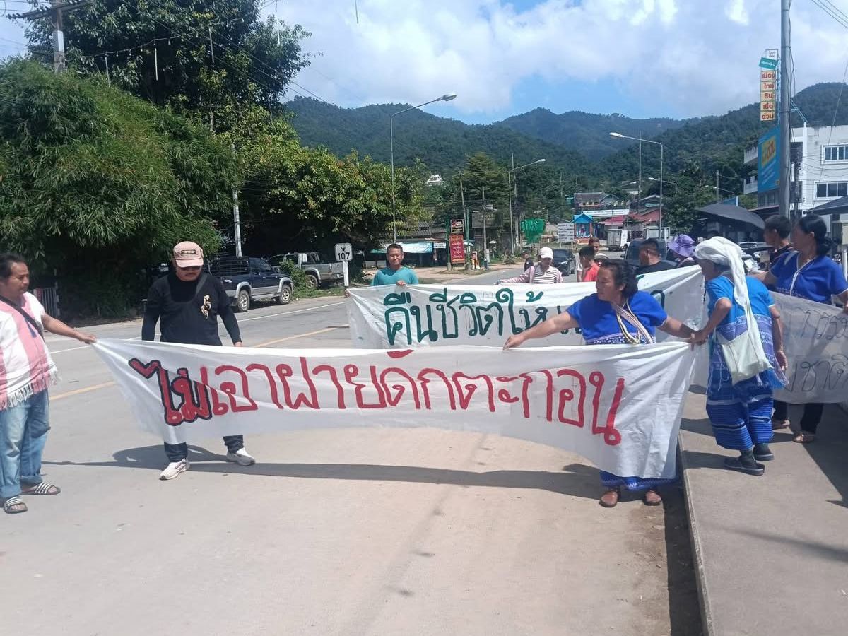 ชาวแม่อายค้านสร้างฝายดักตะกอน แนะนำเงินสร้างระบบประปาบ่อบาดาลน้ำลึก