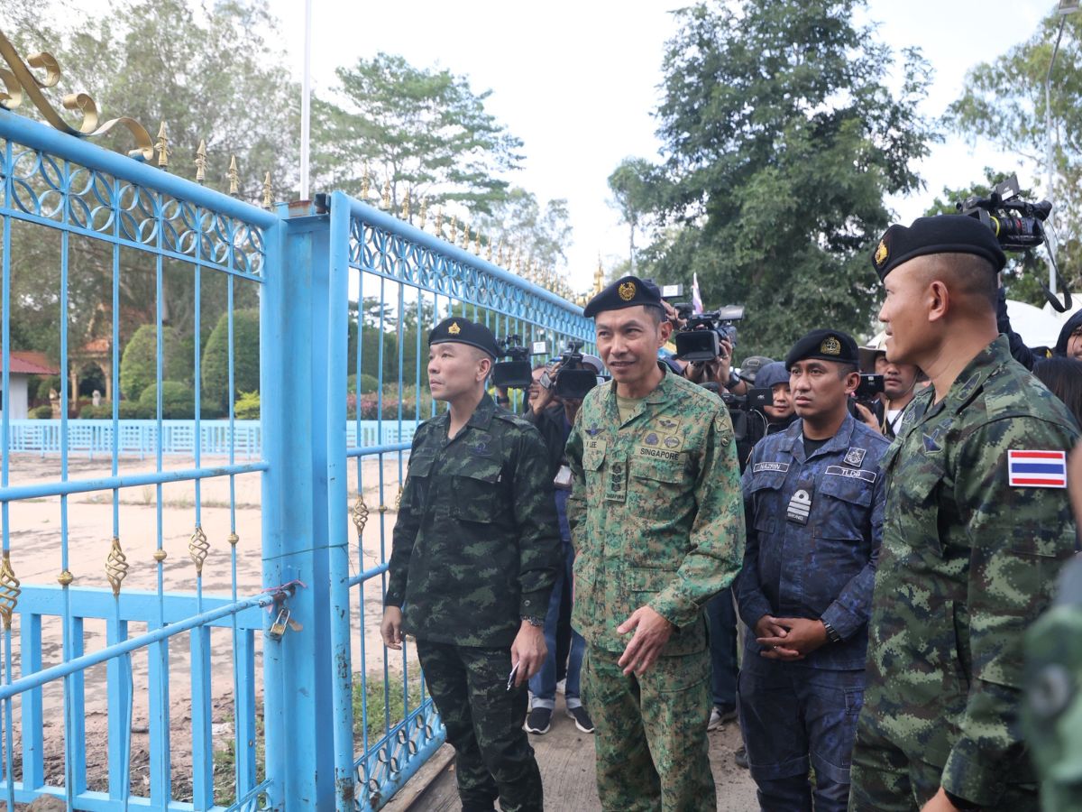 คณะ IOT ลงพื้นที่สายตะกู บุรีรัมย์ ชื่นชมไทยทำตามข้อตกลงหยุดยิง