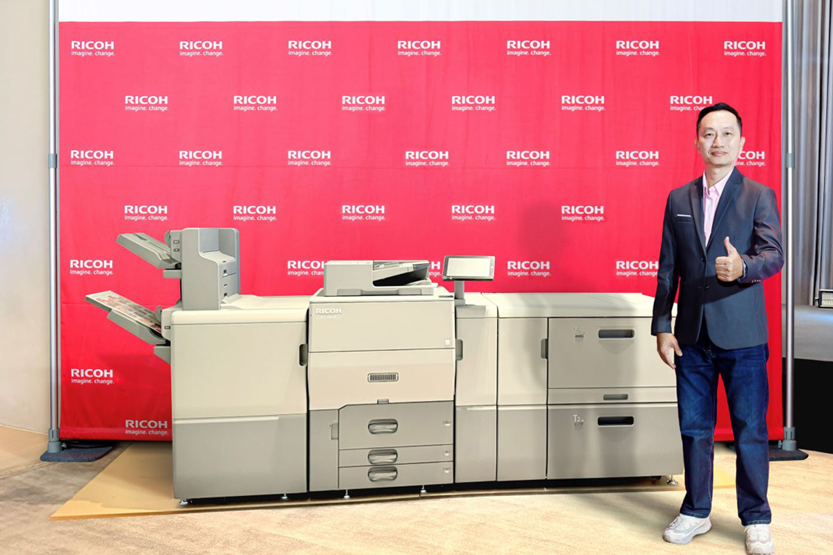 RICOH เปิดตัว “Ricoh Pro C5400S Series” เครื่องพิมพ์ดิจิทัลรุ่นใหม่