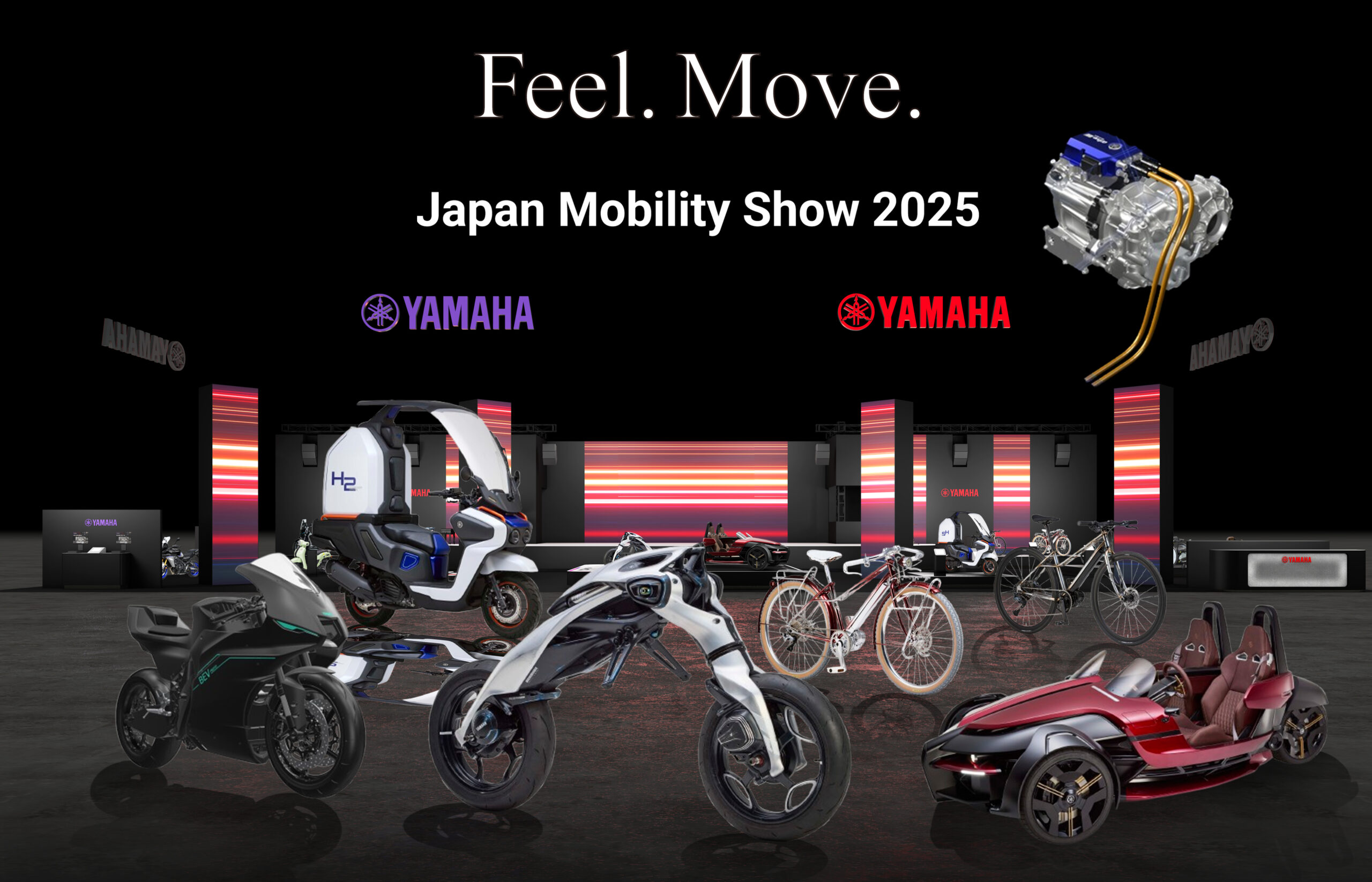 YAMAHA โชว์นวัตกรรมในงาน Japan Mobility Show 2025