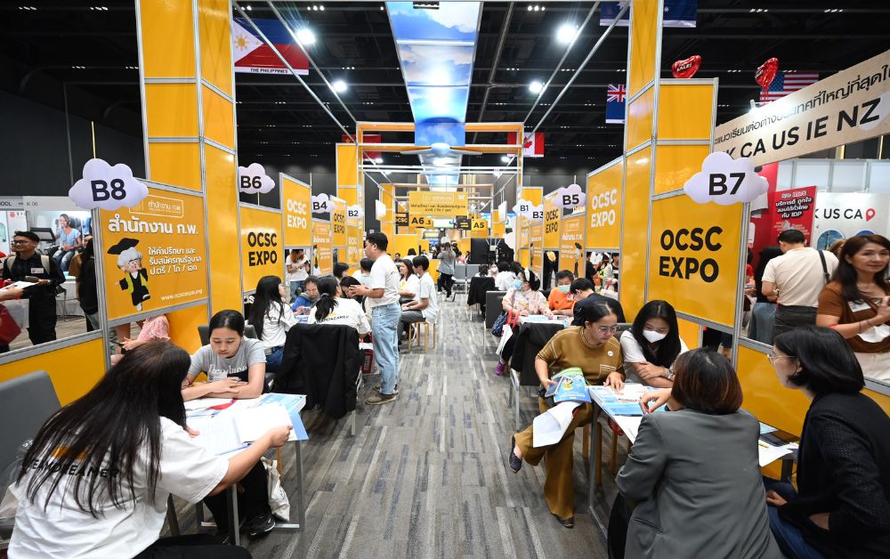 สำนักงาน ก.พ. พลิกโฉม OCSC Expo 2025 ชูแอปฯจับคู่เรียนต่อที่เดียวจบ