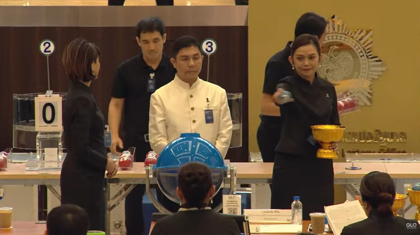 ตรวจหวยวันนี้ : นายฉัตรชัย ศิริไล ผู้จัดการ ธนาคาร ธ.ก.ส. เป็นประธานออกรางวัล สลากกินแบ่งรัฐบาลงวด 16 พ.ย.2568