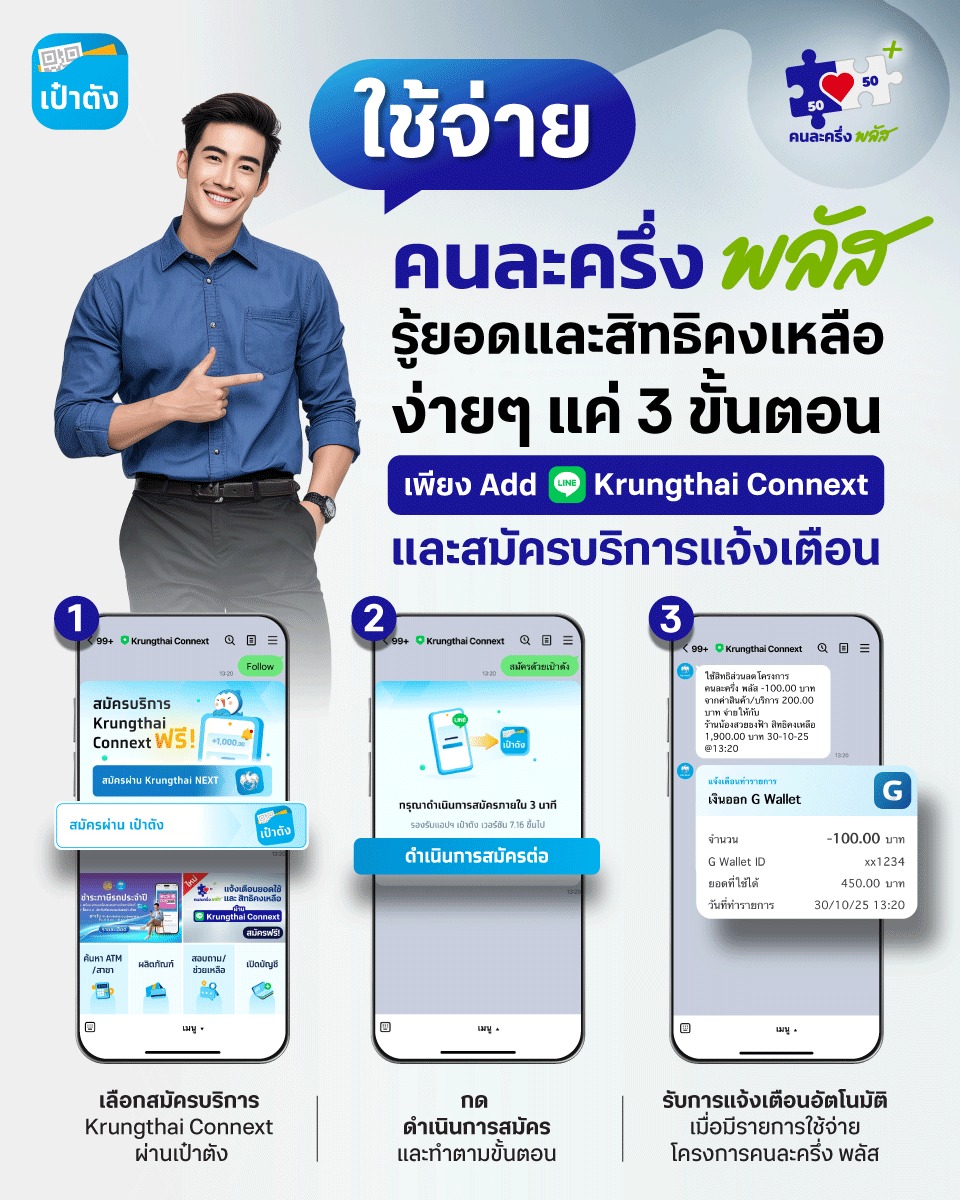 วิธีถอนเงิน G-wallet จากแอปเป๋าตัง โอนเข้าบัญชี-พร้อมเพย์