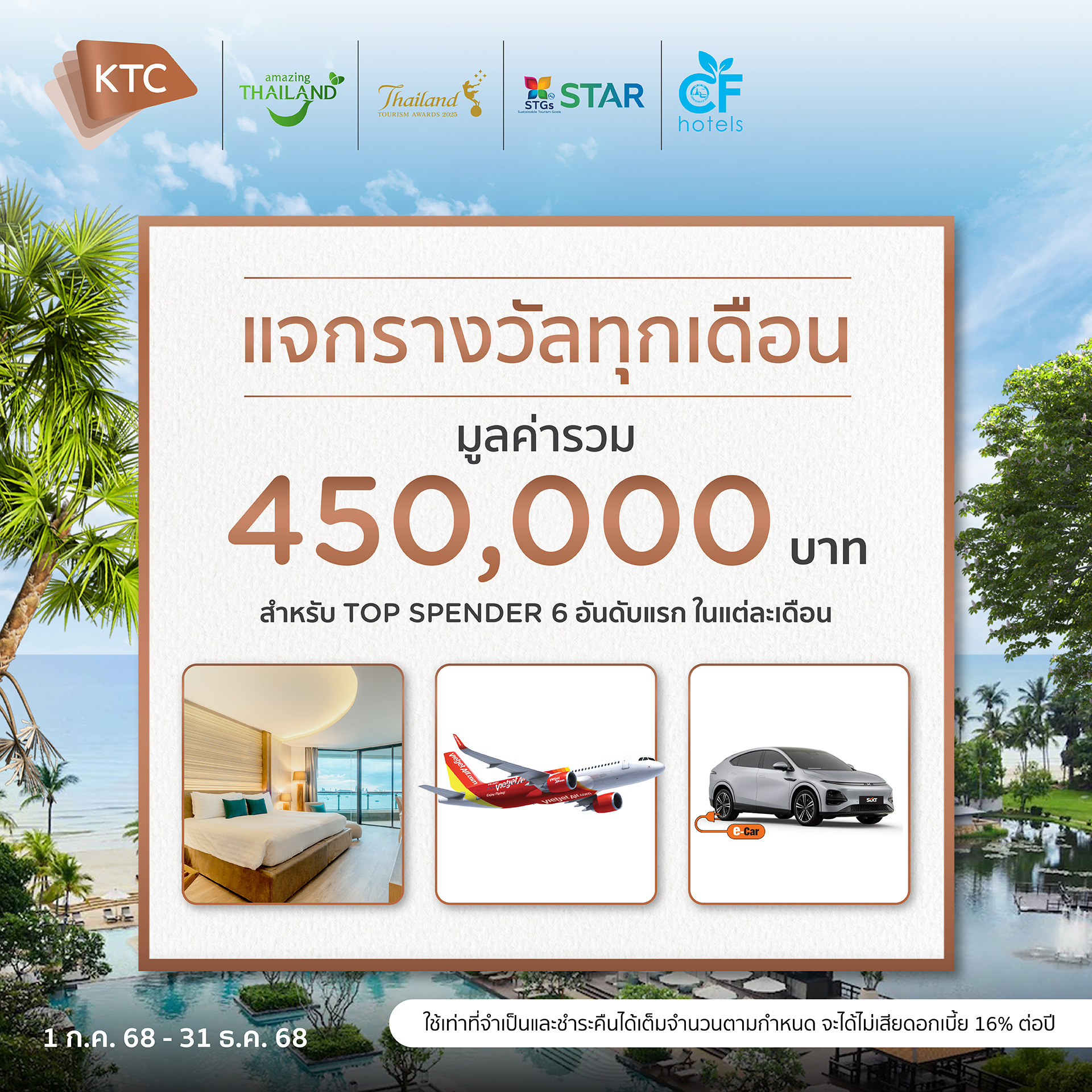 เปิดแคมเปญ “เที่ยวทั่วไทย ฮีลใจรักษ์โลก” ดันท้องถิ่นยั่งยืน มอบส่วนลด 45% ถึงสิ้นปีนี้