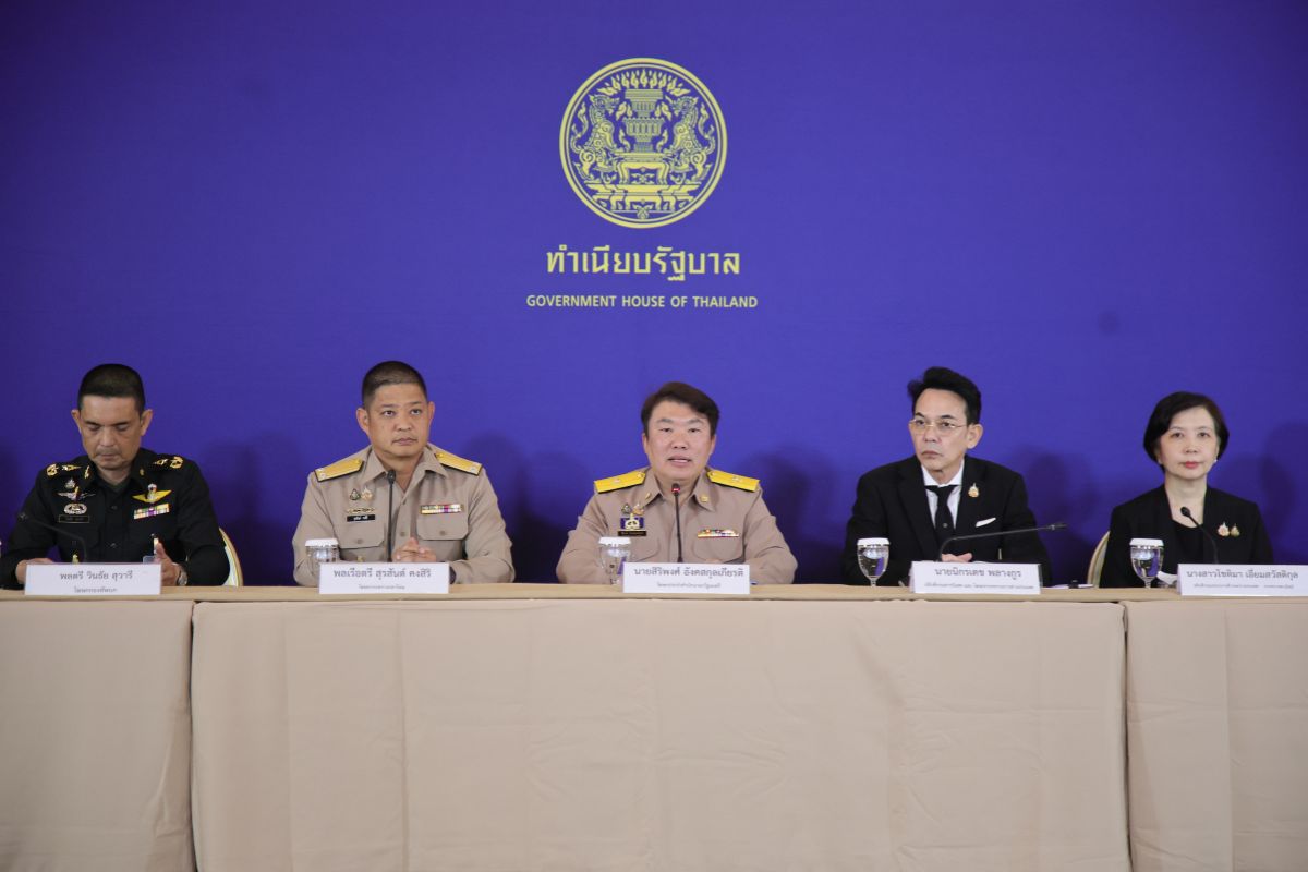 รัฐบาลแถลงปมชายแดน-เจรจาภาษีสหรัฐ ลุยแจงนานาชาติ เชื่อดีล “ภาษีทรัมป์” จบปีนี้