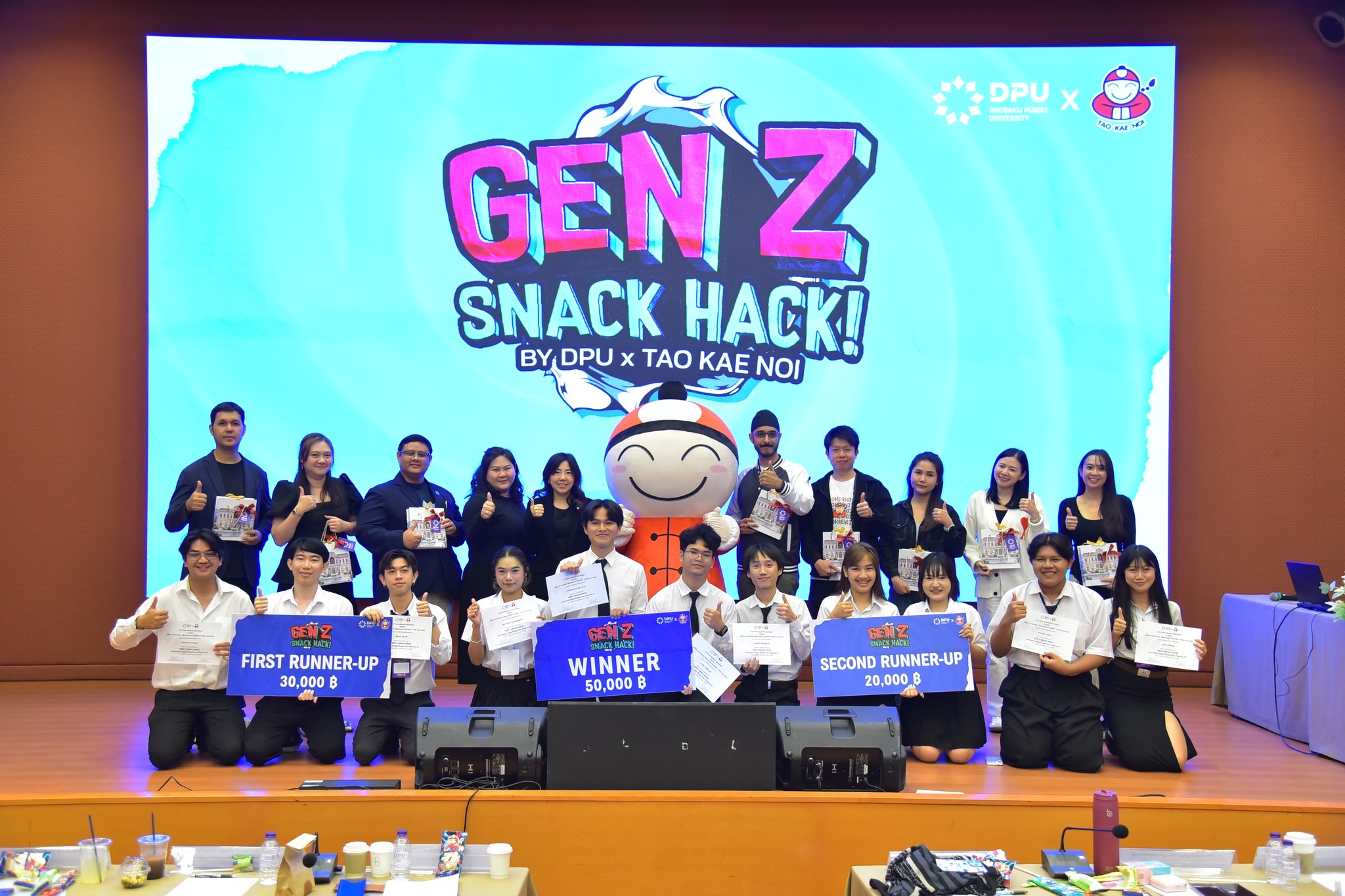 “Gen Z Snack Hack” DPU x เถ้าแก่น้อย ยกระดับนักสร้างสรรค์สู่ผู้ประกอบการ