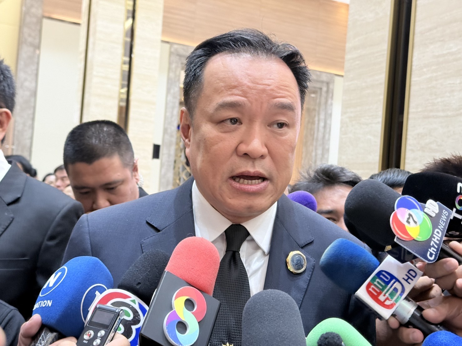 อนุทิน รอถกสมช. ก่อนชัดเจนฉีกถ้อยแถลงหรือไม่