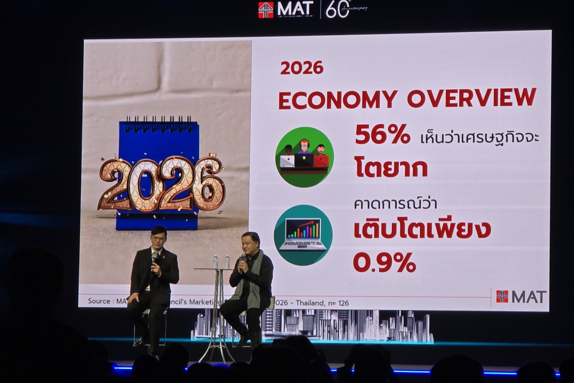 สมาคมการตลาด เผยคาดการณ์-เทรนด์ ปี’69 เศรษฐกิจโตหวิว-ธุรกิจแช่แข็งงบการตลาด