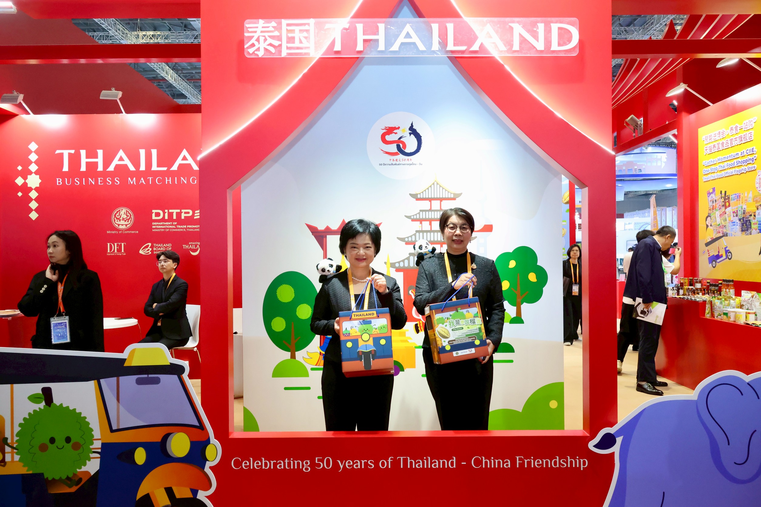 Thailand Pavilion ในงาน CIIE สุดว้าวโชว์ไลฟ์สไตล์ อาหาร-ท่องเที่ยวไทย
