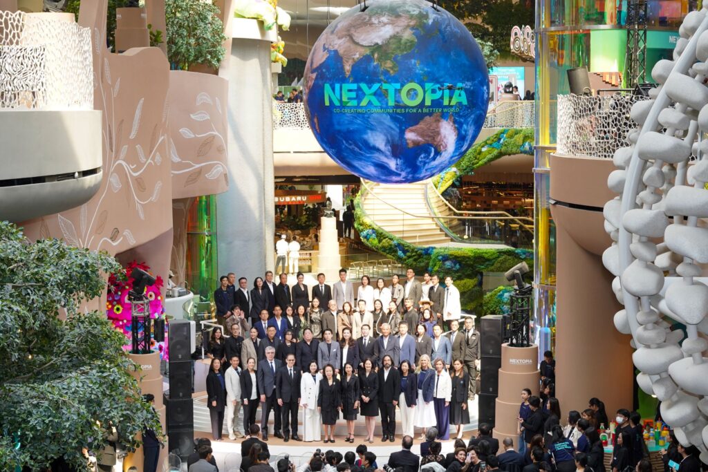 สยามพารากอน สร้างปรากฏการณ์ครั้งแรกในโลกของการรวมพลังเปิด NEXTOPIA เมืองต้นแบบแห่งโลกอนาคต