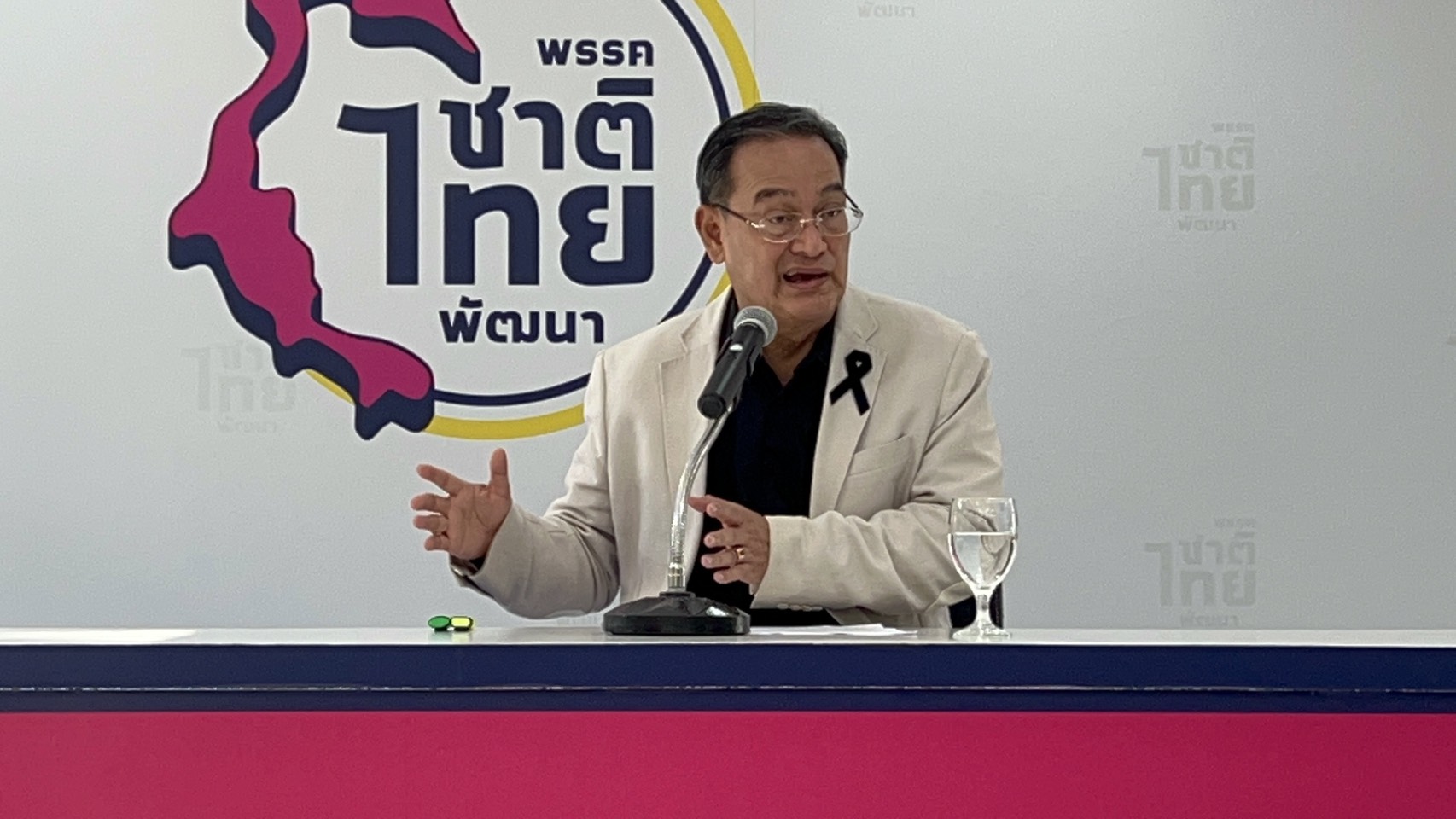 ชาติไทยพัฒนา ไม่ล่มสลาย กัญจนา นั่งหัวหน้าพรรค แทน วราวุธ