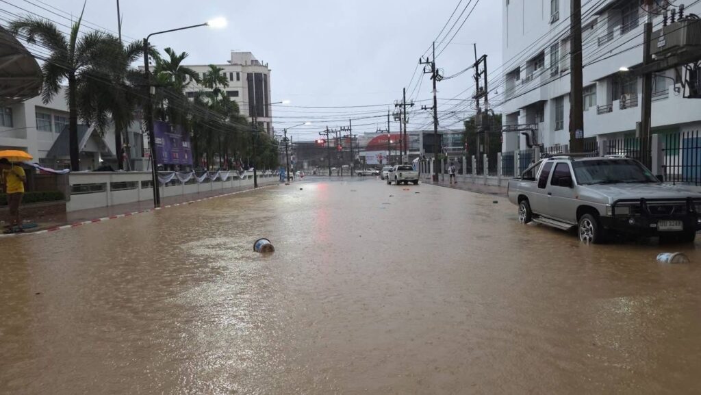 หาดใหญ่ฝนถล่มหนัก
