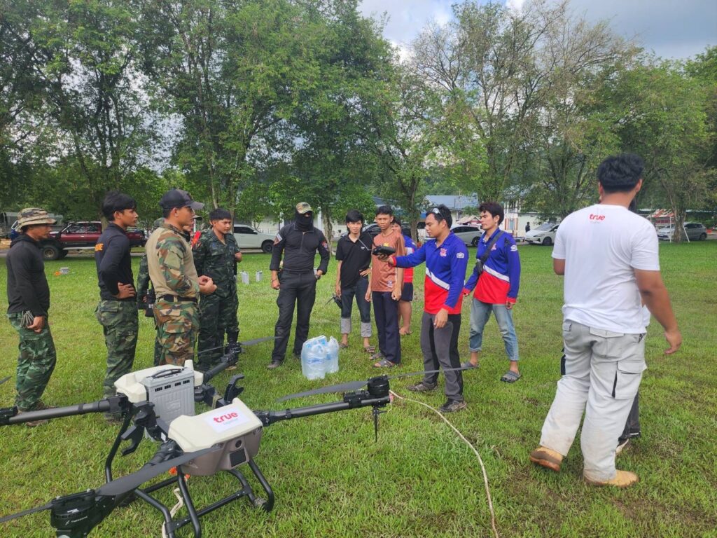 ทรู-น้ำท่วม