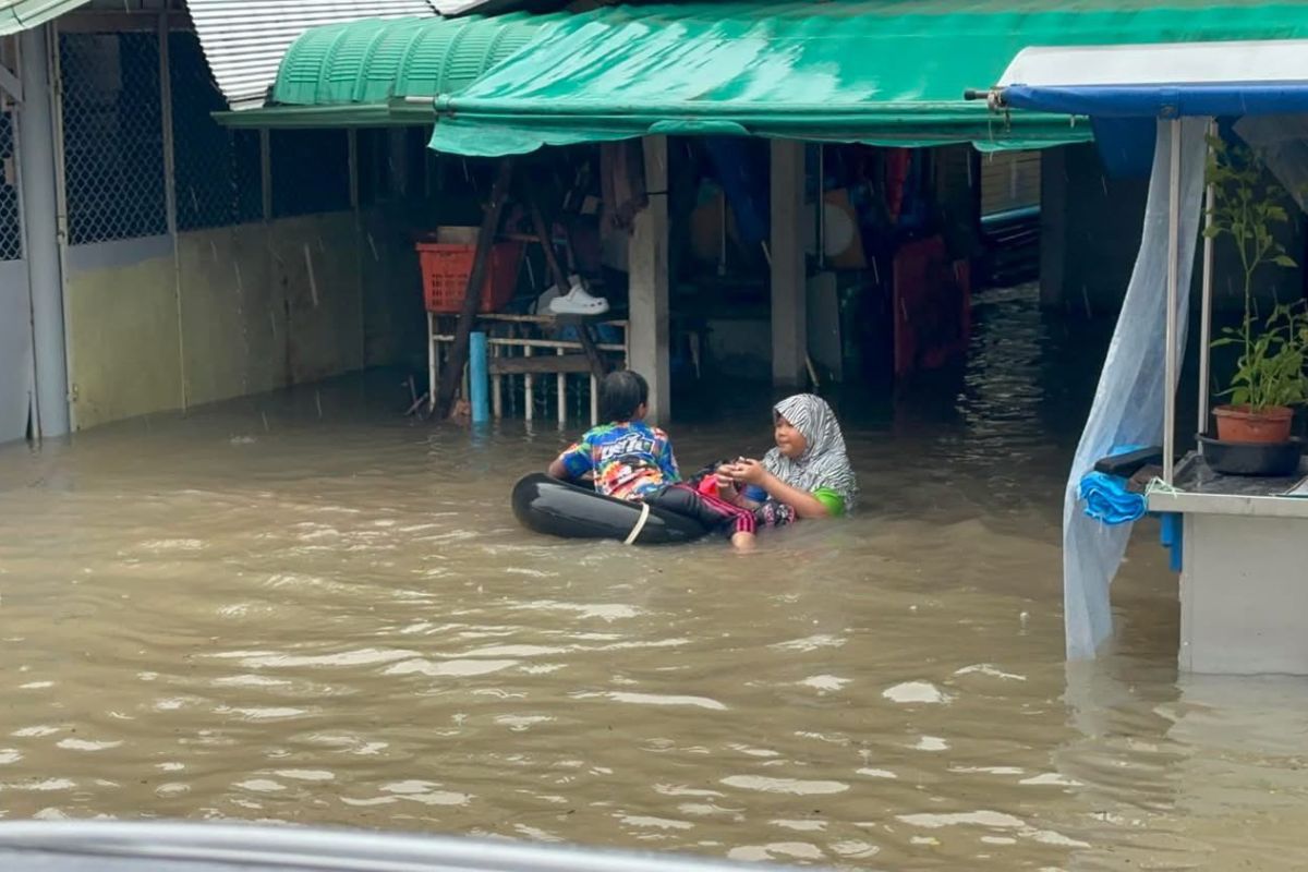 นราธิวาส 3 อำเภออ่วม 2 ลุ่มน้ำหลัก “บางนรา-สายบุรี”ระดับน้ำมีแนวโน้มเพิ่มขึ้น