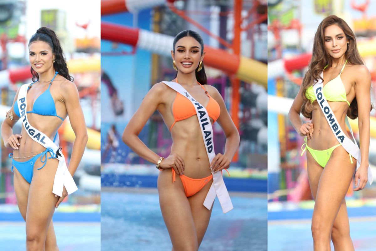 มิสยูนิเวิร์ส 2025 อวดหุ่นสวยสับตาแตกรอบชุดว่ายน้ำ