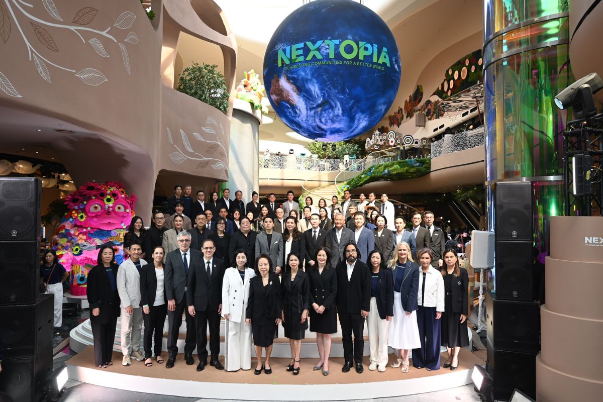 สยามพารากอน สร้างปรากฏการณ์ครั้งแรกในโลกของการรวมพลังเปิด NEXTOPIA เมืองต้นแบบแห่งโลกอนาคต