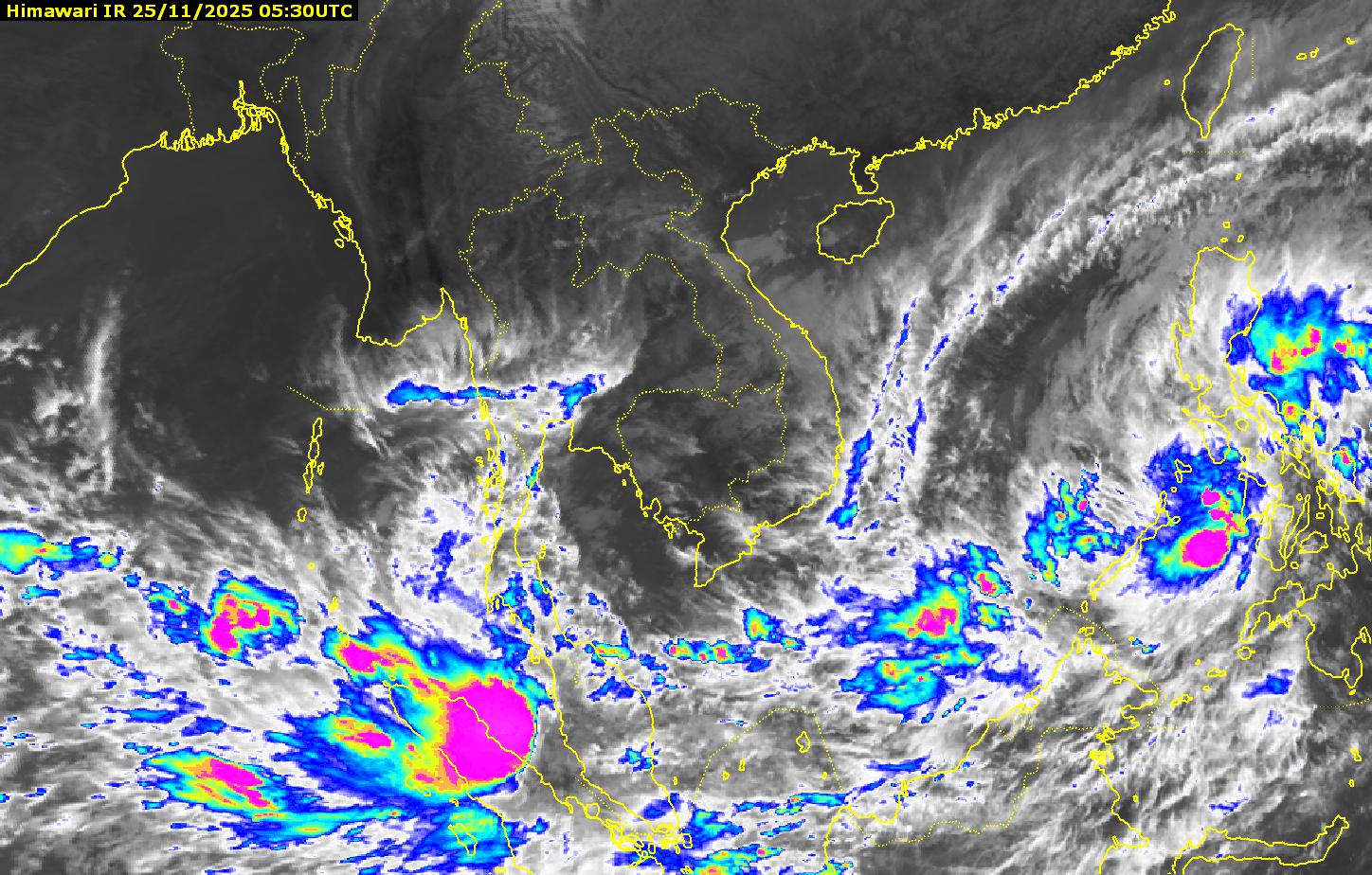 กรมอุตุฯเตือน 24 ชม.ข้างหน้า ภาคใต้ฝนยังตกหนัก แนะติดตามพายุลูกใหม่
