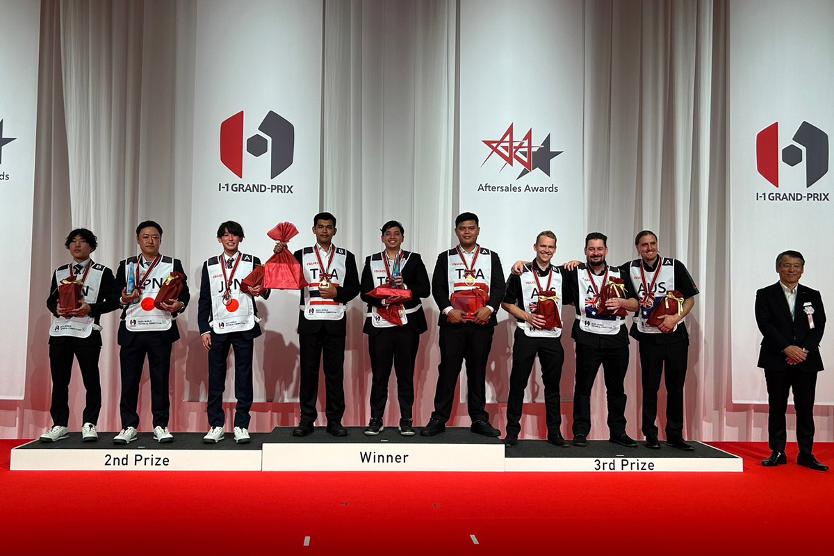 ทีมช่างอีซูซุไทย คว้าแชมป์