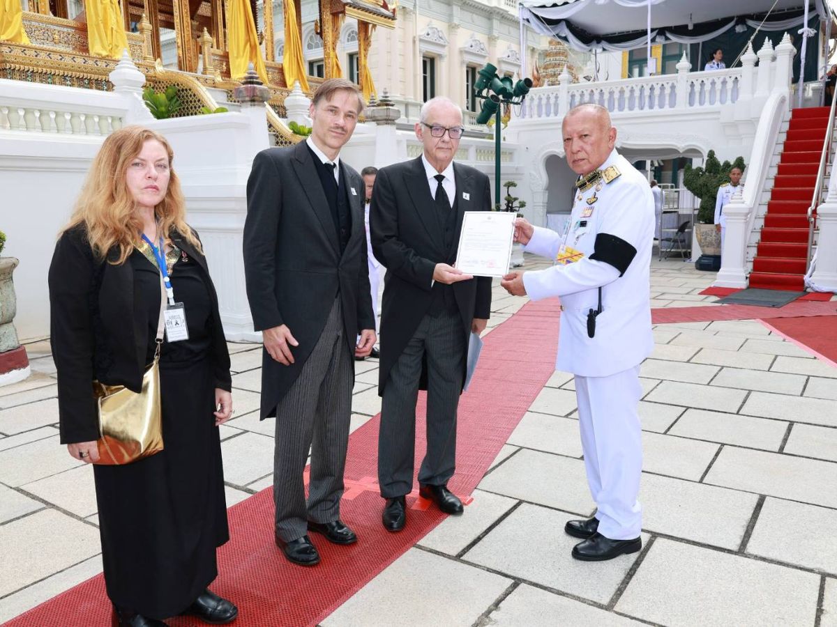 ผู้แทนออสเตรีย เชิญพระราชสาส์นเจ้าชายแห่งฮับส์บวร์ก ทูลเกล้าฯ ถวาย ในหลวง แสดงความอาลัย “สมเด็จพระพันปี”