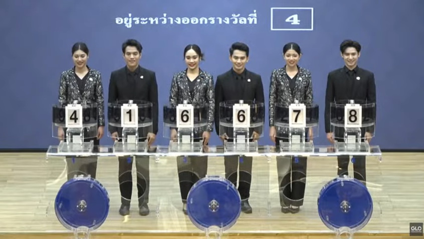 หวยออกวันนี้-ผู้ช่วยหมุนการออกรางวัลจากธกส.