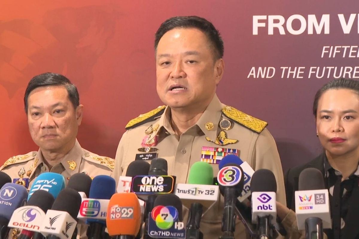 อนุทิน ยันพร้อมหนุนกองทัพ แม้ยุบสภา ชี้คุย ‘ทรัมป์’ อัพเดตชายแดนไม่ใช่เจรจา