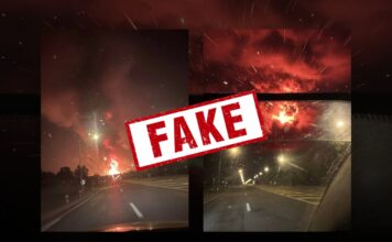 ภาพลูกไฟอ้างโจมตีเป้าหมายด้วย F-16 โฆษกกลาโหมยืนยันเป็นเฟกนิวส์ ภาพลูกไฟอ้างโจมตีเป้าหมายด้วย F-16 โฆษกกลาโหมยืนยันเป็นเฟคนิวส์