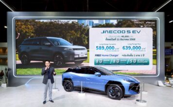 JAECOO 5 EV ขึ้นราคาคันละ 40,000 บาท มีผลทันที OMODA & JAECOO