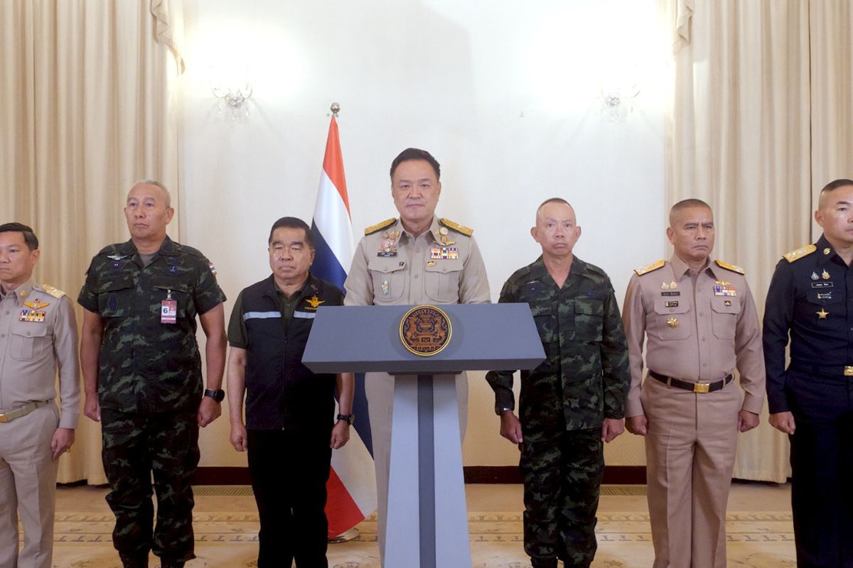 นายกรัฐมนตรี ยันไทยปกป้องประชาชน-อธิปไตย พร้อมปฏิบัติการทางทหารทุกกรณี