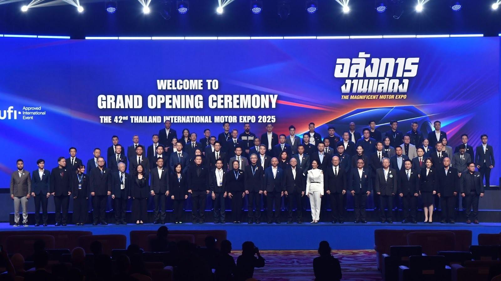 ‘มหกรรมยานยนต์ ครั้งที่ 42’  เปิดฉากอลังการ สมศักดิ์ศรีงานแสดงสินค้าระดับโลก