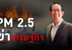 วิษณุ อรรถวานิช: ฝุ่น PM2.5 วิกฤตเงียบทางเศรษฐศาสตร์ สูบ GDP ปีละ 2 ล้านล้านบาท