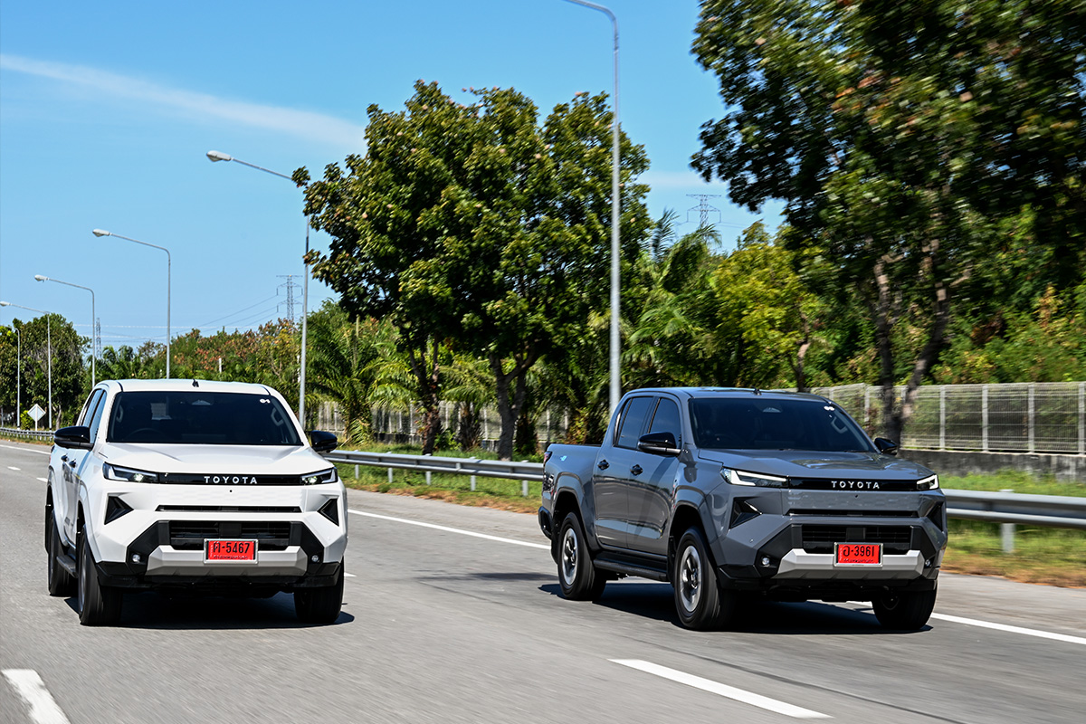 TOYOTA HILUX TRAVO-e ช่วงล่างเด่น ฟีลลิ่งดี