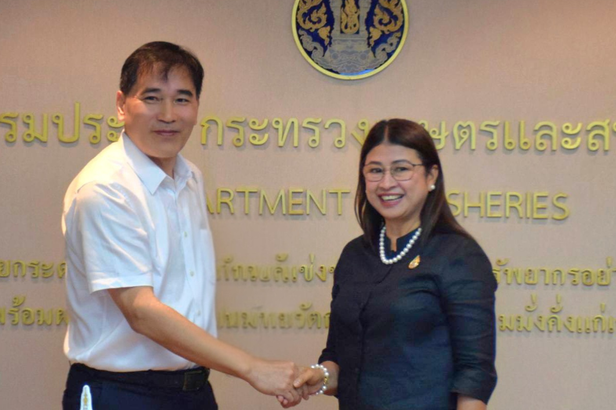 กรมประมงต้อนรับคณะผู้แทนจีน กระชับความร่วมมือลุ่มน้ำโขง-แยงซี สกัด IUU Fishing