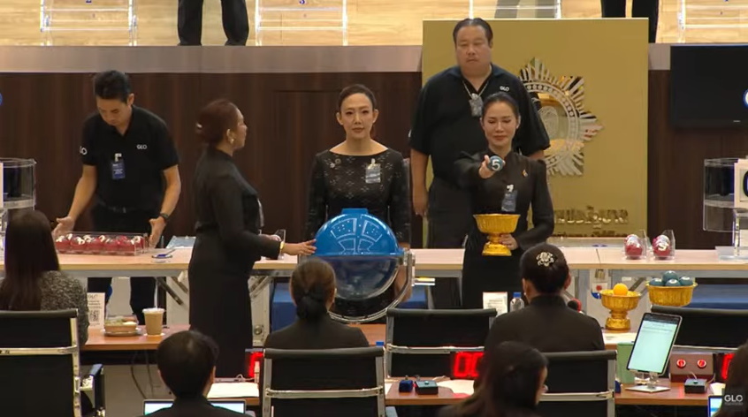 ดร.จุฑาทอง จารุมิลินท ผอ.สถาบันวิจัยนโยบายเศรษฐกิจการคลัง เป็นประธานฯออกรางวัล ผลสลากกินแบ่งรัฐบาล งวด 17 ม.ค. 69