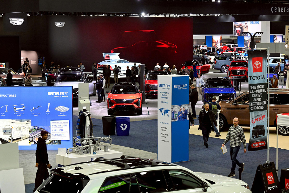 Detroit 2026 พื้นที่ EV ในสหรัฐริบหรี่