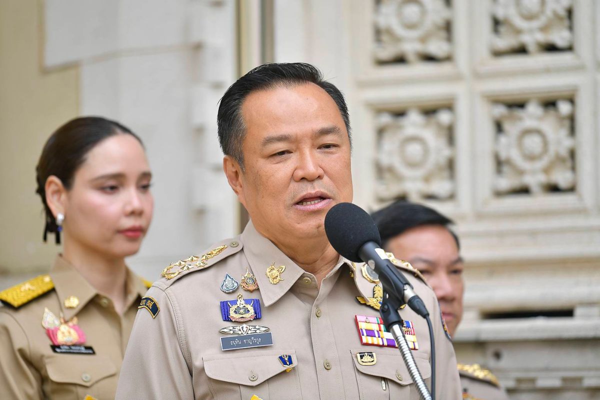 ‘อนุทิน’ เมินกระแสพรรคส้ม มั่นใจประชาชนตอบรับภูมิใจไทยดี