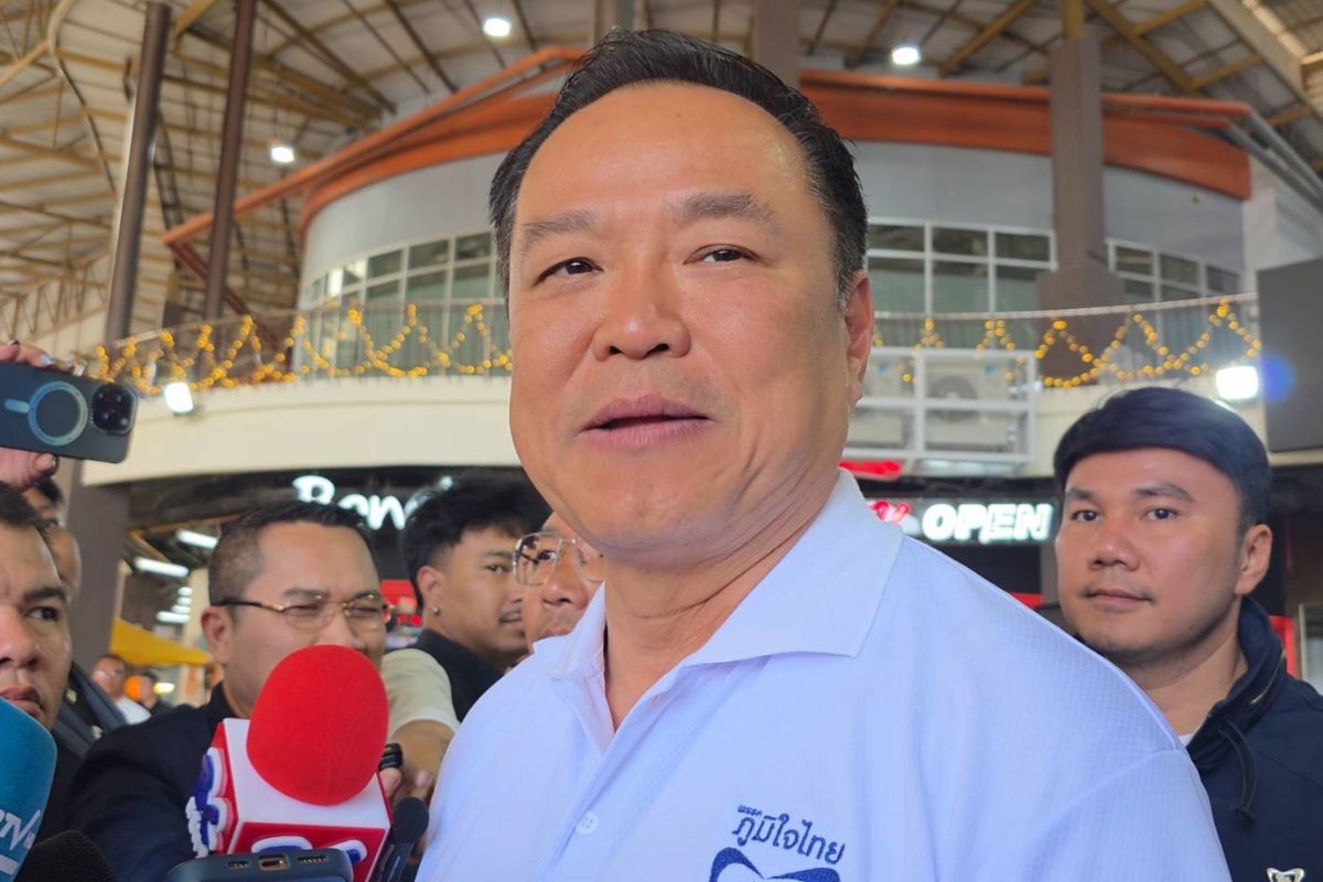 อนุทิน ลั่นหวนเป็นรัฐบาลจะสร้างฟลัดเวย์แก้น้ำท่วมอยุธยา