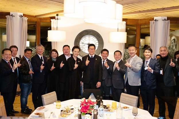 ท๊อป จิรายุส ร่วมดินเนอร์ทีมไทยแลนด์ WEF 2026 ชูเศรษฐกิจไทยสู่โลก