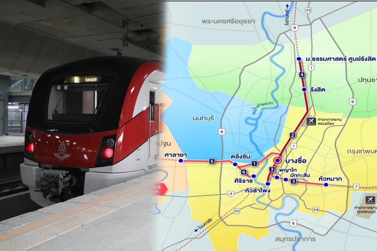 ไฟเขียว “ยูนิค” สร้างรถไฟฟ้าสายสีแดง ส่วนต่อขยาย ศาลายา–มธ. 2 หมื่นล้าน