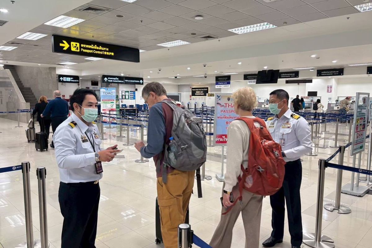 สนามบินเชียงใหม่คุมเข้มผู้โดยสารระหว่างประเทศ รับมือสถานการณ์ไวรัสนิปาห์